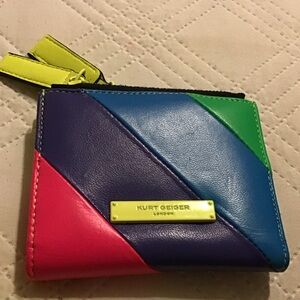 Kurt Geiger Colorful Patchwork Wallet